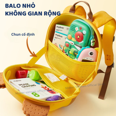 Balo Mideer mầm non, mẫu giáo cho bé đi học Mideer Backpack