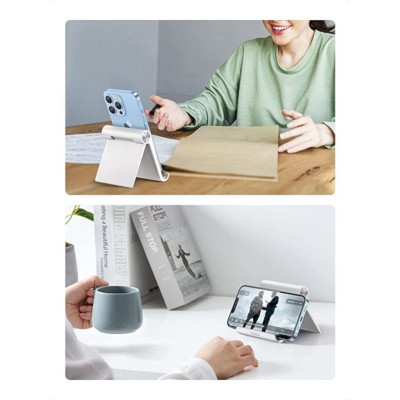 Ugreen UG80908LP106TK Nhựa ABS Màu Trắng Giá đỡ điện thoại, máy tính bảng năng động - HÀNG CHÍNH HÃNG