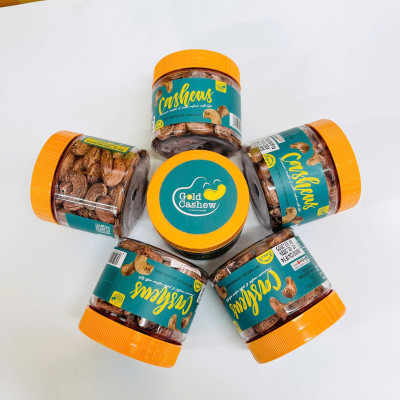 Hạt Điều Vỏ Lụa Rang Muối Hộp 250gr