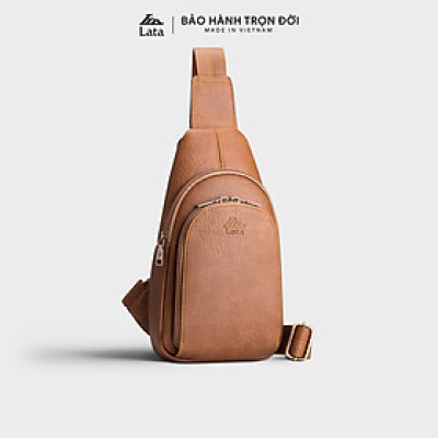 Balo Lata ( Thời trang nam đi chơi - Balo đeo chéo da BALC28 )