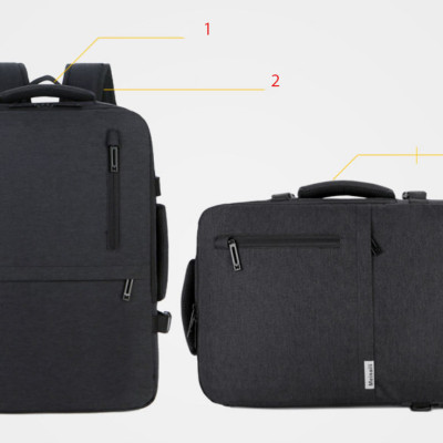 Balo du lịch tích hợp công nghệ cao cấp phong cách mới 15,6"