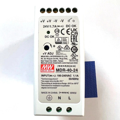 Nguồn Meanwell MDR-40-24 Hàng nhập khẩu