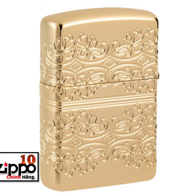 Bật lửa Zippo 46301 Lucky Clover Design - Chính hãng 100%