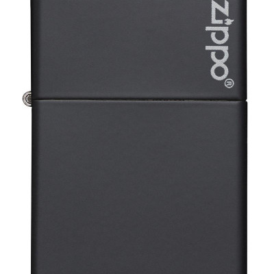 Bật lửa Zippo Black Matte with Zippo Logo 218ZL
