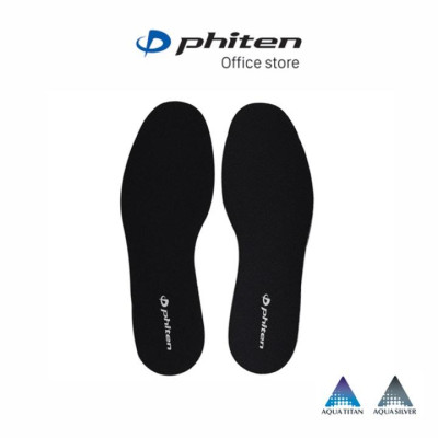 Lót giày êm chân Phiten insole flat TI146003/TI146004 giảm đau, mỏi, giảm sốc dùng thường ngày
