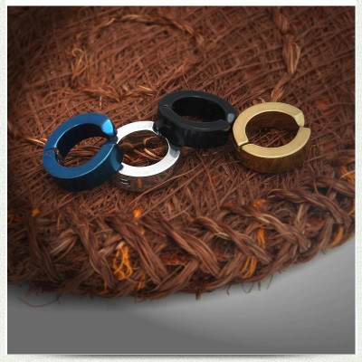  Khuyên Tai Nam Không Cần Bấm Lỗ - Bông Tai Kẹp Titan