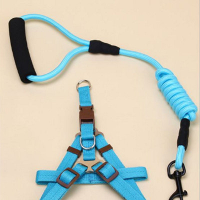 Dây dắt chó có tay cầm + Yếm cao cấp