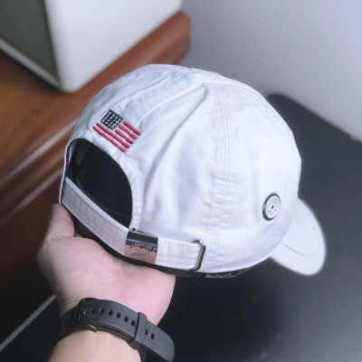 (Hàng VNXK) Nón kết, Mũ lưỡi trai Polo phối vải Kaki đẹp Form chuẩn (Ảnh thật)