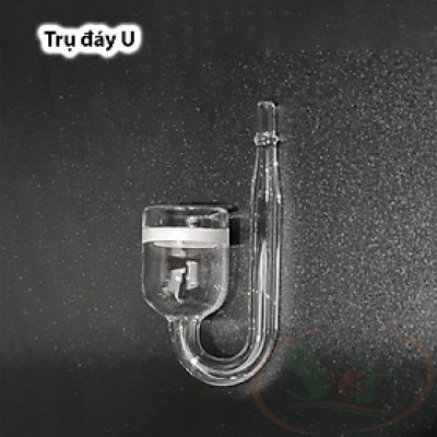 Đầu sủi co2 mịn thủy tinh OEM hòa tan trộn co2 diffuser nhuyễn bể thủy sinh cá tép cảnh