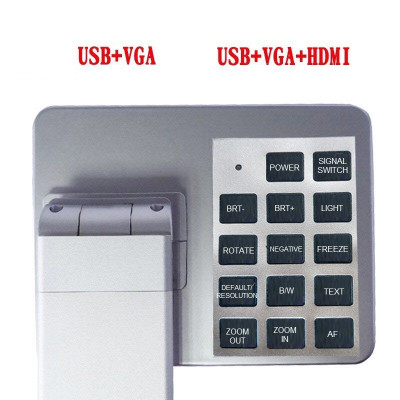 ROGTZ - Máy Chiếu Vật Thể Scan Tài Liệu Màu Tốc Độ Cao K800 Plus Lấy Nét Tự Động Scan A3/A4/A5 Camera 10MP Kết Nối VGA - HDMI - USB - AV Google Meet Văn Phòng Lớp Học DirectConnect Visualizer UltraZoom GoogleMeet Office Classroom Hàng Chính Hãng