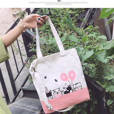 Túi Vải Tote XinhStore Hình Chim Cánh Cụt