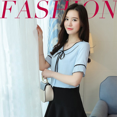 Áo sơ mi công sở QK5 - Áo sơ mi công sở đơn giản tay lở 