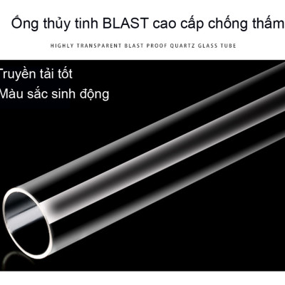 Đèn led bể cá 40 - 50cm YILONG T4-40LED ánh sáng trắng cao cấp