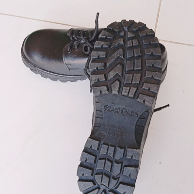 Giày bảo hộ lao động chống đinh, chống va đập, đế PVC chống dầu, dùng cho nhà xưởng, công trường