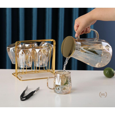 BÌNH THỦY TINH CHỊU NHIỆT | Bình thủy tinh borosilicate siêu nhẹ - chịu lực - chịu nhiệt phong cách Vintage 2022 