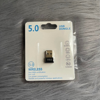 USB Bluetooth 5.0 thiết bị bluetooth dùng cho máy tính Laptop, PC - USB Bluetooth CSR V5.0 - Hàng chính hãng