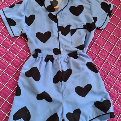 Combo 2 sét đồ pijama nữ ngắn tay mặc nhà (giao màu ngẫu nhiên)