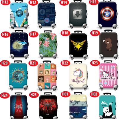 Túi bọc bảo vệ vali -Áo vỏ bọc vali - Chuột Hoạt Hình H111