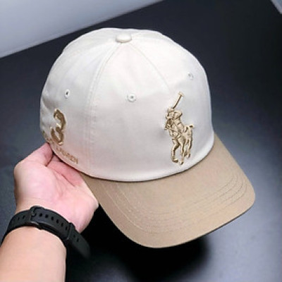 (Hàng VNXK) Nón kết, Mũ lưỡi trai Polo cưỡi ngựa phối vải Kaki đẹp Form chuẩn (Ảnh thật)