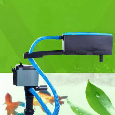 Máy Lọc Bể Cá RS 188: Sạch cặn, thổi luòng, tạo oxy cho hồ 40-70cm, 800L/H