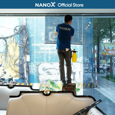 Phim cách nhiệt NanoX VB 15 phản quang, phản gương dán kính chống nắng nóng