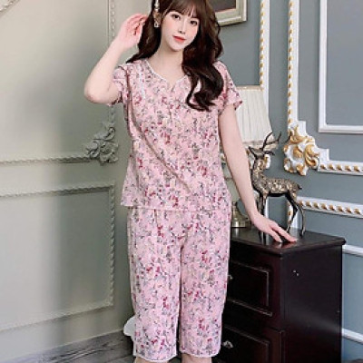 đồ bộ mặc nhà đẹp chất lụa hàn