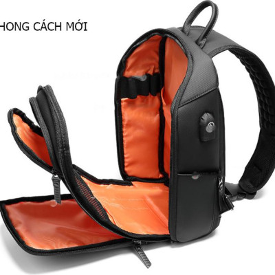 Túi đeo ngực,đeo chéo phong cách châu âu đã tích hợp công nghệ 4.0