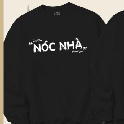 Áo Cặp Đôi Sweater form rộng nóc nhà trụ cột Mr.buffalo