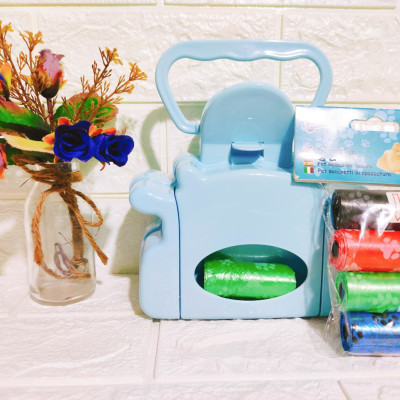 COMBO 5 Cuộn Túi Đựng Phân Cho Chó Mèo Tiện Lợi 1 Cuộn 15 Túi - YonaPetshop