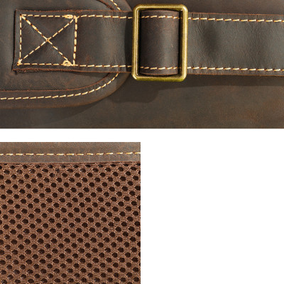 Túi đeo chéo nam DA BÒ THẬT phong cách mới  - BEE GEE DCN9297