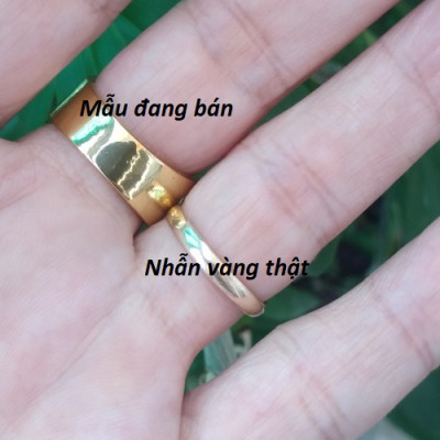 Nhẫn xoàn, Phong cách Âu Mỹ, Màu vàng 18K, Chất liệu hợp kim đính Pha lê tinh thể, mẫu Luxi Green 007M, Kèm hộp đựng Cẩm Tú