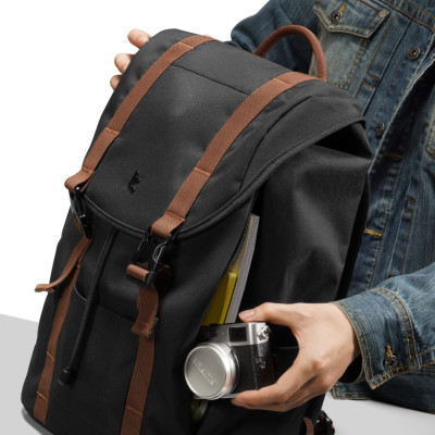 Balo TOMTOC VINTPACK TA1 Laptop Backpack Dành Cho MacBook 16 inch Sức Chứa Lớn 22L - Hàng Chính Hãng