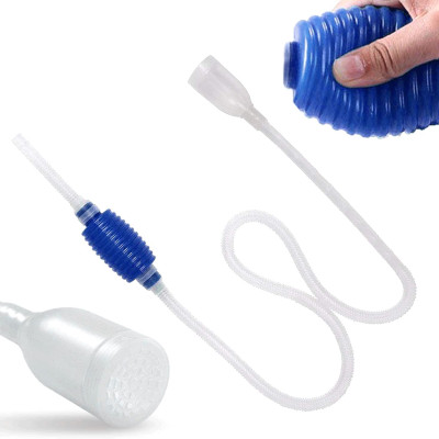 Bơm tay thay nước bể cá 2IN1: thay nước, bơm nước, hút cặn đáy vệ sinh hồ cá siêu sạch