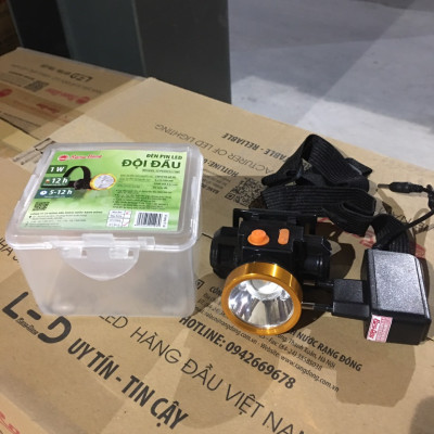 Đèn Pin LED Đội đầu Chính Hãng Rạng Đông Model: LED PDD01L 1W