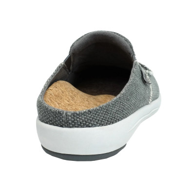 Giày sức khỏe nam Revitalign Siesta Grey - Giày xỏ nhẹ chân, thoáng khí, nâng vòm cho cả bàn chân vòm thấp. vòm bẹt