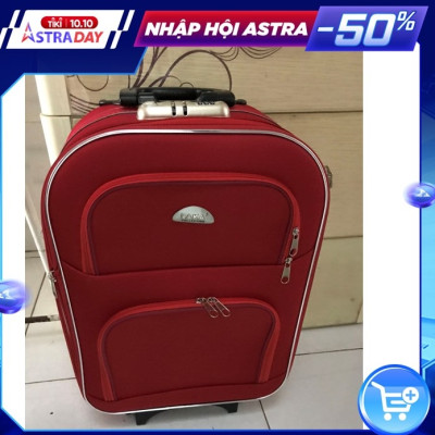 Vali du lịch kéo tay TN 20 inch Đỏ