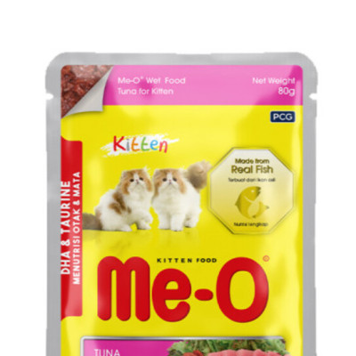Thức ăn cho mèo Pate me-o gói 80g