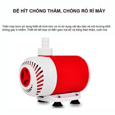 Máy bơm chìm bể cá BY hút cặn đáy bơm hồ koi, quạt điều hòa BAOYU BY102 BY103 30W BY104 40W BY105 50W cao cấp 