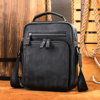 Túi đeo chéo nam BAOHA LEATHER BHM6014 Tui đeo vai chuẩn da bò thật