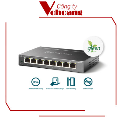 Bộ Chia Mạng 8 Cổng TP-Link TL-SG108E - Hàng chính hãng