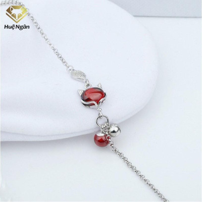 Lắc tay bạc Ý 925 Huệ Ngân - Hồ ly phong thủy RYB140126