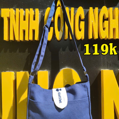 Túi đeo chéo Xbagg cao cấp, Chất liệu canvas