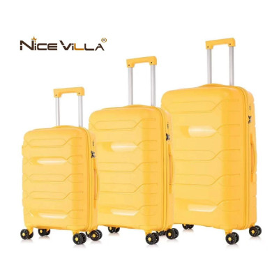 [Hỏa Tốc HCM] Vali Nhựa Dẻo PP Thời Trang NiceVilla Chống Va Đập Size 20inch & 24inch & 28inch