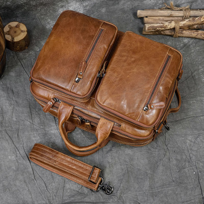 Túi xách nam DA BÒ THẬT phong cách mới – BEE GEE CCS5558