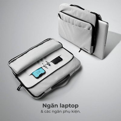 Túi Chống Sốc Laptop 14 - 16 Inch KINGBAG FIONA Cao Cấp - Hàng Chính Hãng