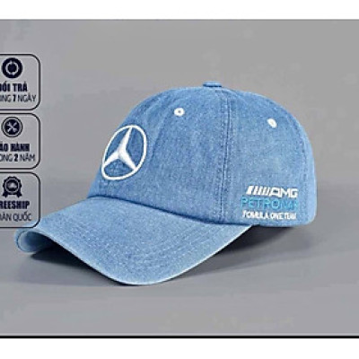 Nón kết, mũ lưỡi trai Merce phối vải phối jeans form đẹp thời trang đường phố