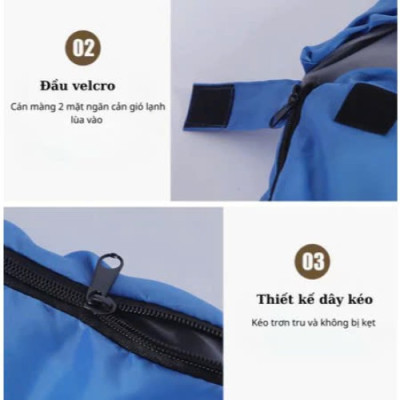 Túi Ngủ Văn Phòng Mini Loại 1, Tủi Ngủ Giữ Ấm, Đi Phượt, Du Lịch Dã Ngoại