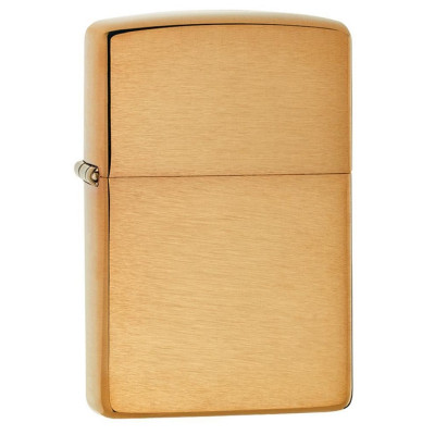 Bật Lửa Zippo Brushed Brass 204B