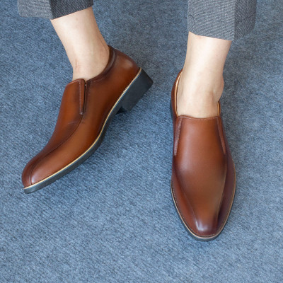 Giày lười da nam công sở Bụi Leather G109 - Da bò Nappa cao cấp - Bảo hành 12 tháng