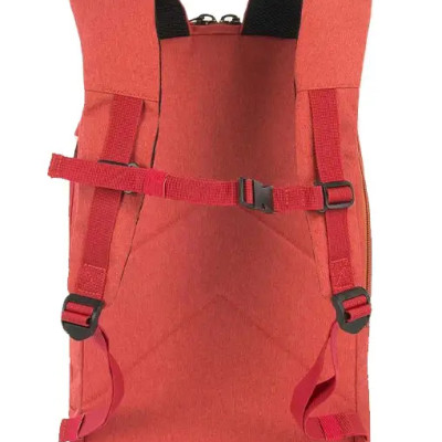 Balo laptop Tucano Magnum 15.6 inch, màu đỏ cam nổi bật, thương hiệu Ý, bào hành 2 năm